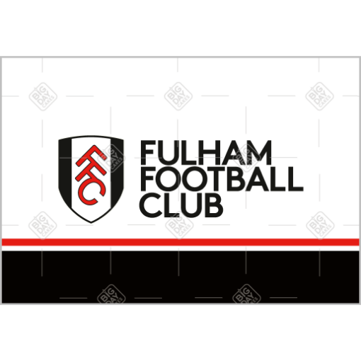 Fulham topper - landscape