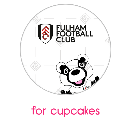 FulhamFC-Billy frame - cupcakes