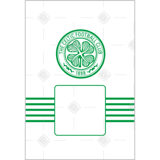 Celtic-white-HB-photo frame - portrait