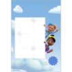 Blippi and Meekah Happy Birthday frame - portrait