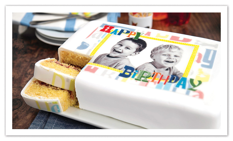 Personalised Edible Photo Printed Cake